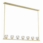 Crystorama ARA-10267-SB Soft Brass Aragon 7 Light Soft Brass Chandelier Image 8