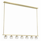 Crystorama ARA-10267-SB Soft Brass Aragon 7 Light Soft Brass Chandelier Image 6