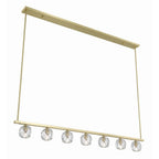 Crystorama ARA-10267-SB Soft Brass Aragon 7 Light Soft Brass Chandelier Image 5