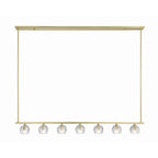Crystorama ARA-10267-SB Soft Brass Aragon 7 Light Soft Brass Chandelier Image 4