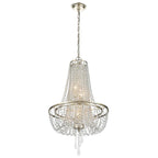 Crystorama Arcadia 4 Light Antique Gold Chandelier