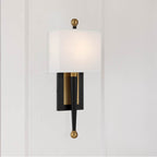 Crystorama ARD-832-MK-VG Matte Black,Vibrant Gold Ardson 1 Light Matte Black Plus Vibrant Gold Sconce Image 2