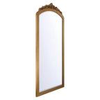 Crystorama Arden 36'' Burnished Brass Mirror