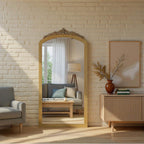 Crystorama ARN-M700-BB Burnished Brass Arden 36'' Burnished Brass Mirror Image 4