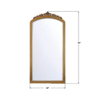Crystorama ARN-M700-BB Burnished Brass Arden 36'' Burnished Brass Mirror Image 3