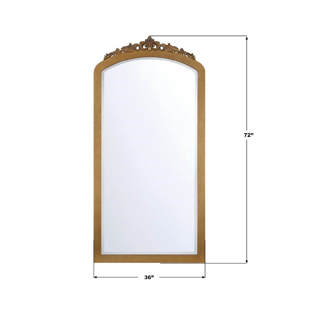 Crystorama ARN-M700-BB Burnished Brass Arden 36'' Burnished Brass Mirror Image 3