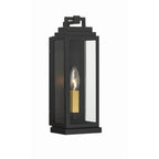 Crystorama ASP-8911-MK Matte Black Aspen 1 Light Matte Black Outdoor Sconce Image 9