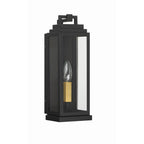 Crystorama ASP-8911-MK Matte Black Aspen 1 Light Matte Black Outdoor Sconce Image 8