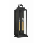 Crystorama ASP-8912-MK Matte Black Aspen 2 Light Matte Black Outdoor Sconce Image 8