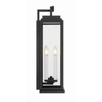 Crystorama ASP-8914-MK Matte Black Aspen 4 Light Matte Black Outdoor Sconce Image 5
