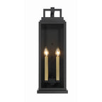 Crystorama ASP-8914-MK Matte Black Aspen 4 Light Matte Black Outdoor Sconce Image 2