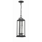 Crystorama ASP-8915-MK Matte Black Aspen 4 Light Matte Black Outdoor Pendant Image 7