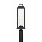 Crystorama ASP-8919-MK Matte Black Aspen 4 Light Matte Black Outdoor Post Image 3