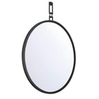 Crystorama Alston Brian Patrick Flynn Alston 40'' Matte Black Mirror
