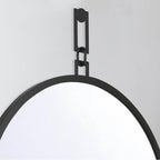 Crystorama AST-M860-MK Matte Black Brian Patrick Flynn Alston 40'' Matte Black Mirror Image 6