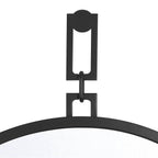 Crystorama AST-M860-MK Matte Black Brian Patrick Flynn Alston 40'' Matte Black Mirror Image 5