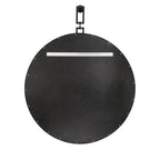 Crystorama AST-M860-MK Matte Black Brian Patrick Flynn Alston 40'' Matte Black Mirror Image 4