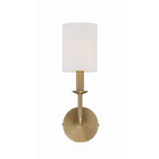 Crystorama BAI-A2101-AG Aged Brass Bailey 1 Light Aged Brass Wall Mount Image 3
