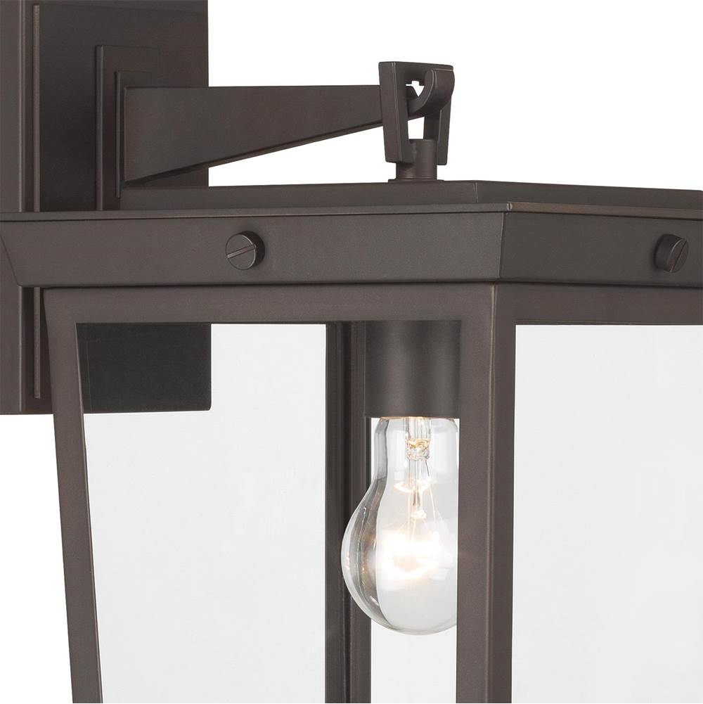 Crystorama BEL-A8062-TZ Twilight Bronze Belmont 9.5'' Twilight Bronze Outdoor Sconce Image 5