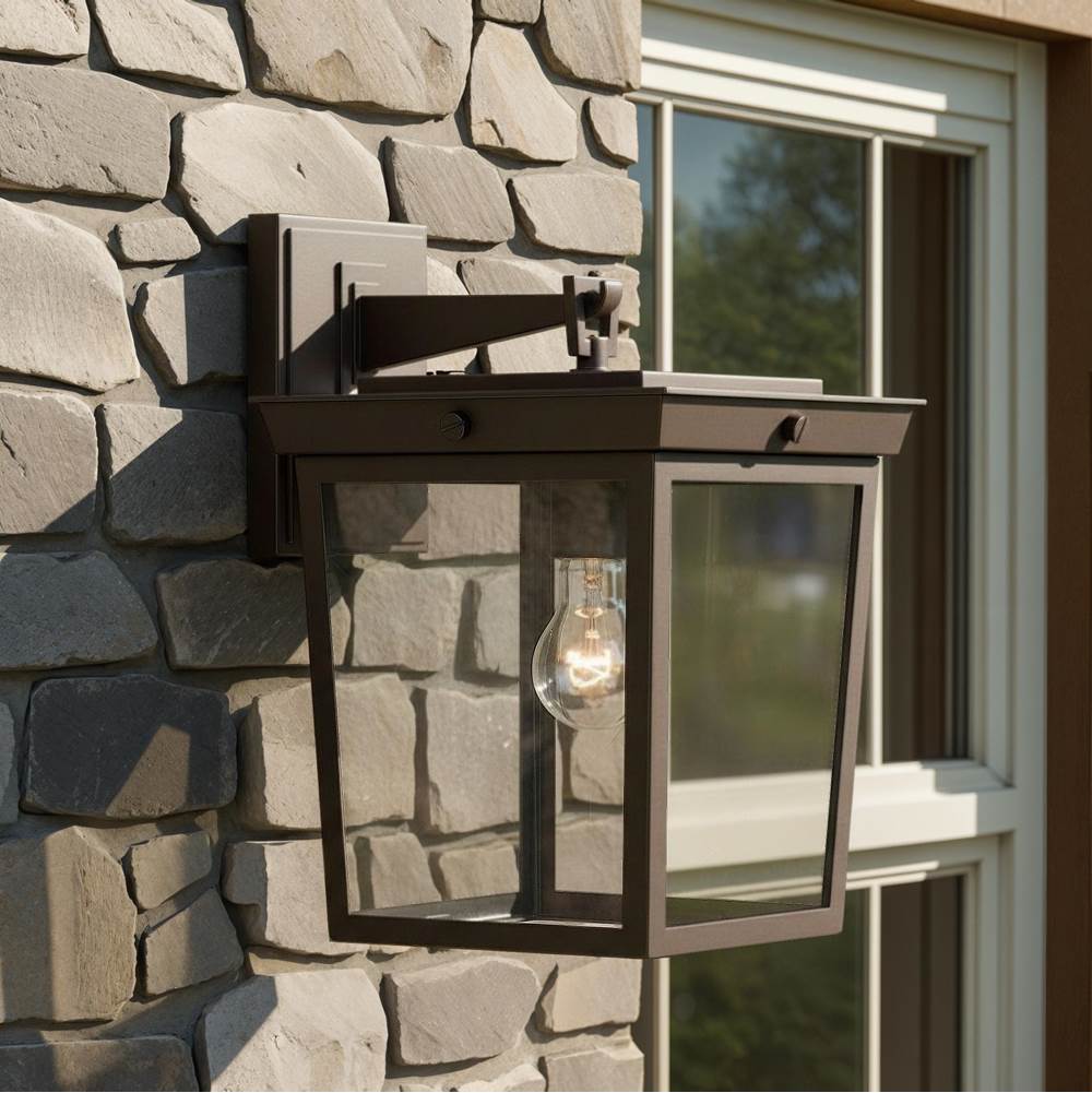 Crystorama BEL-A8062-TZ Twilight Bronze Belmont 9.5'' Twilight Bronze Outdoor Sconce Image 4