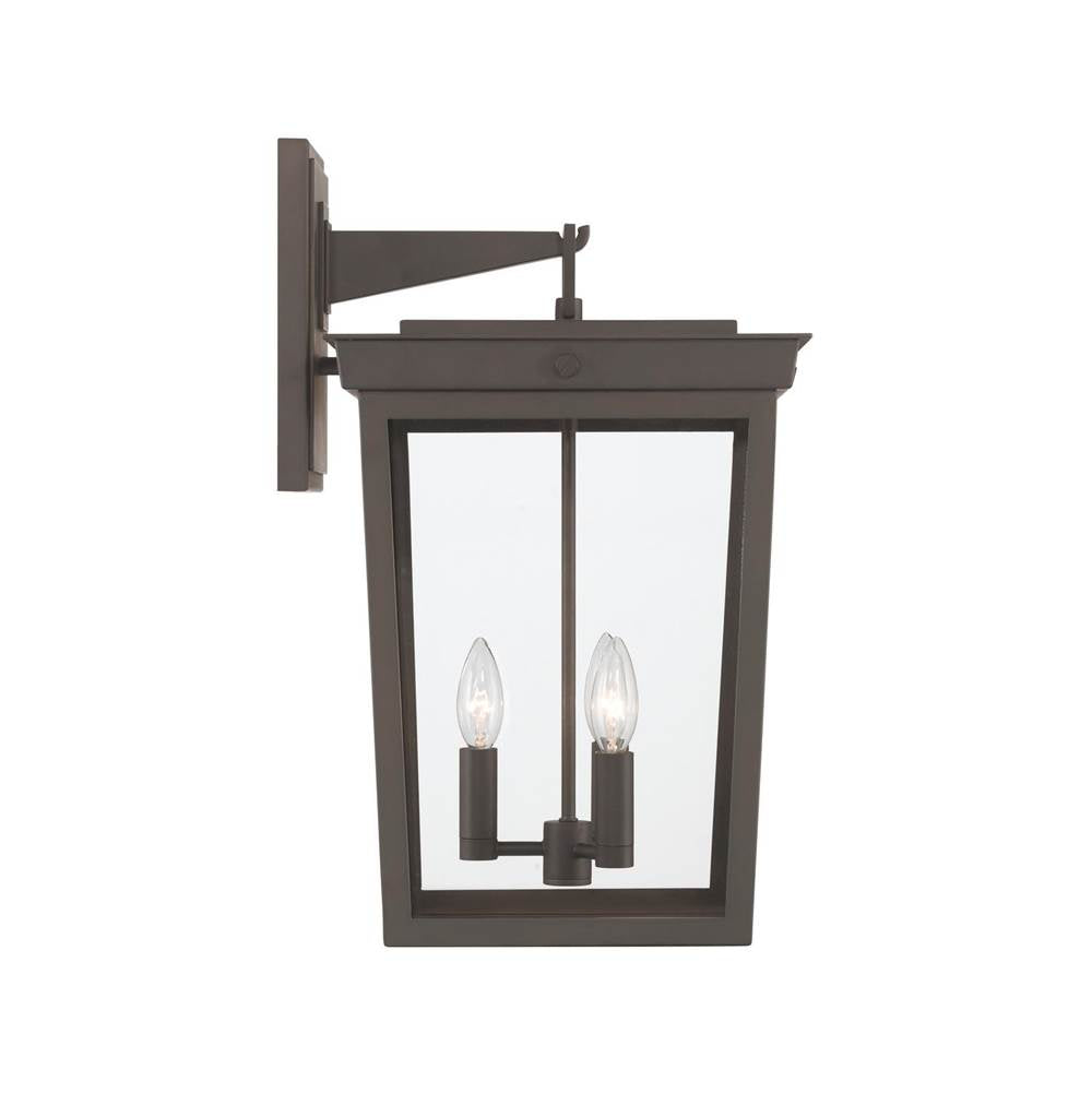 Crystorama BEL-A8063-TZ Twilight Bronze Belmont 12'' Twilight Bronze Outdoor Sconce Image 6