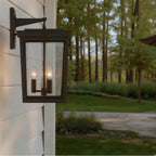 Crystorama BEL-A8063-TZ Twilight Bronze Belmont 12'' Twilight Bronze Outdoor Sconce Image 4