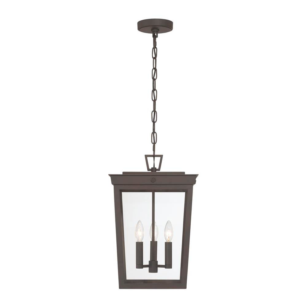 Crystorama BEL-A8065-TZ Twilight Bronze Belmont 12'' Twilight Bronze Outdoor Pendant Image 7