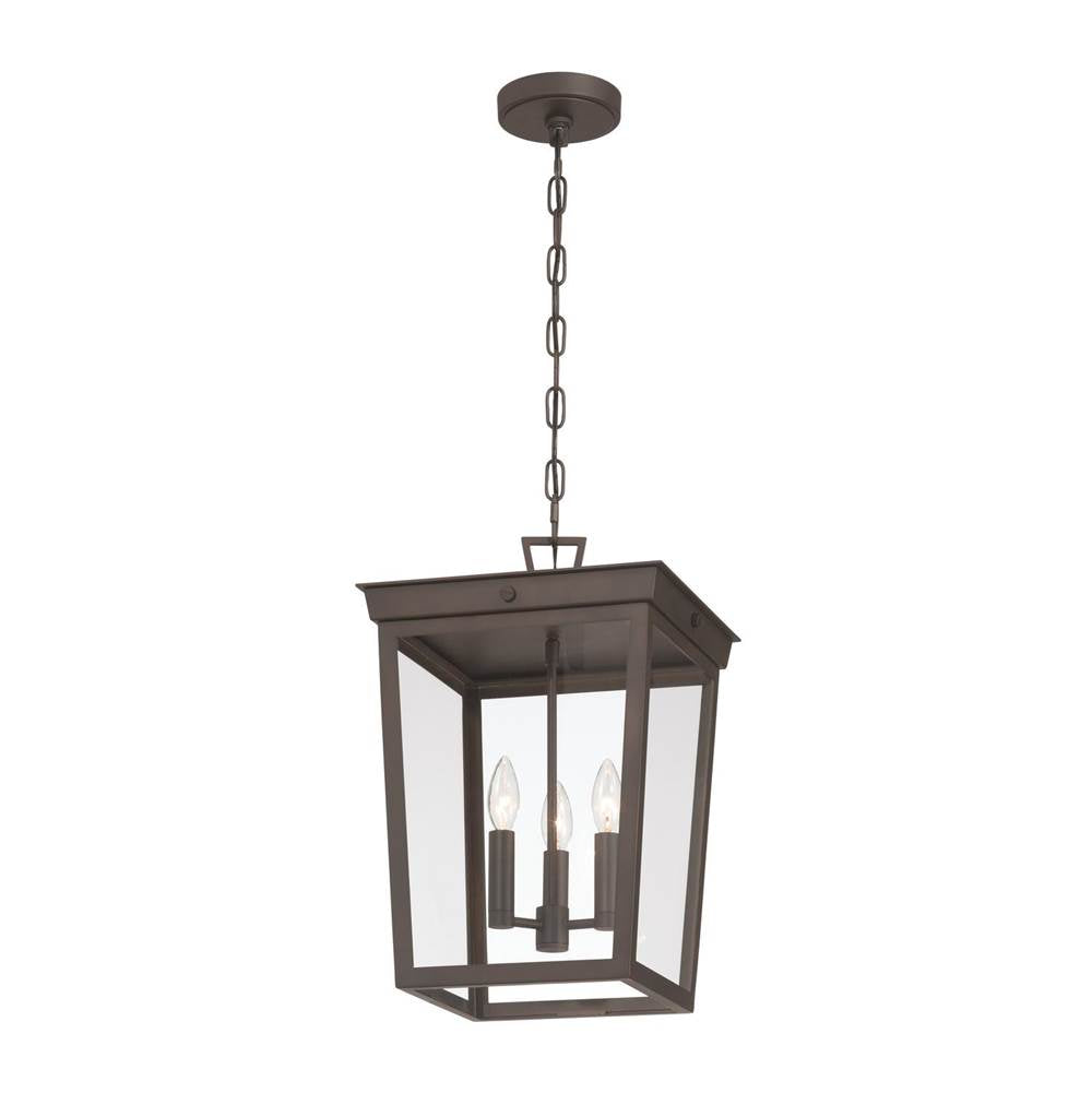 Crystorama BEL-A8065-TZ Twilight Bronze Belmont 12'' Twilight Bronze Outdoor Pendant Image 6