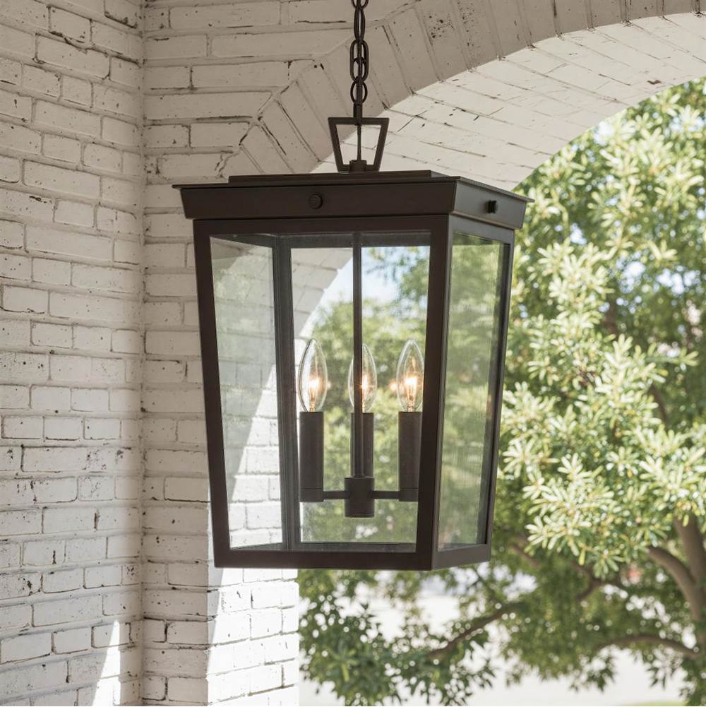 Crystorama BEL-A8065-TZ Twilight Bronze Belmont 12'' Twilight Bronze Outdoor Pendant Image 4
