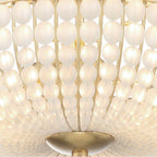 Crystorama BLA-10660-GA Antique Gold Bella 3 Light Antique Gold Ceiling Mount Image 5