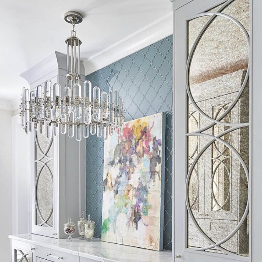 Crystorama Bolton 8 Light Aged Brass Chandelier