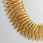 Crystorama BRH-M500-GA Antique Gold Broche 31.25'' Integrated Led Antique Gold Mirror Image 7