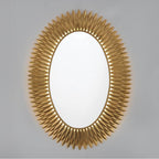 Crystorama BRH-M500-GA Antique Gold Broche 31.25'' Integrated Led Antique Gold Mirror Image 5