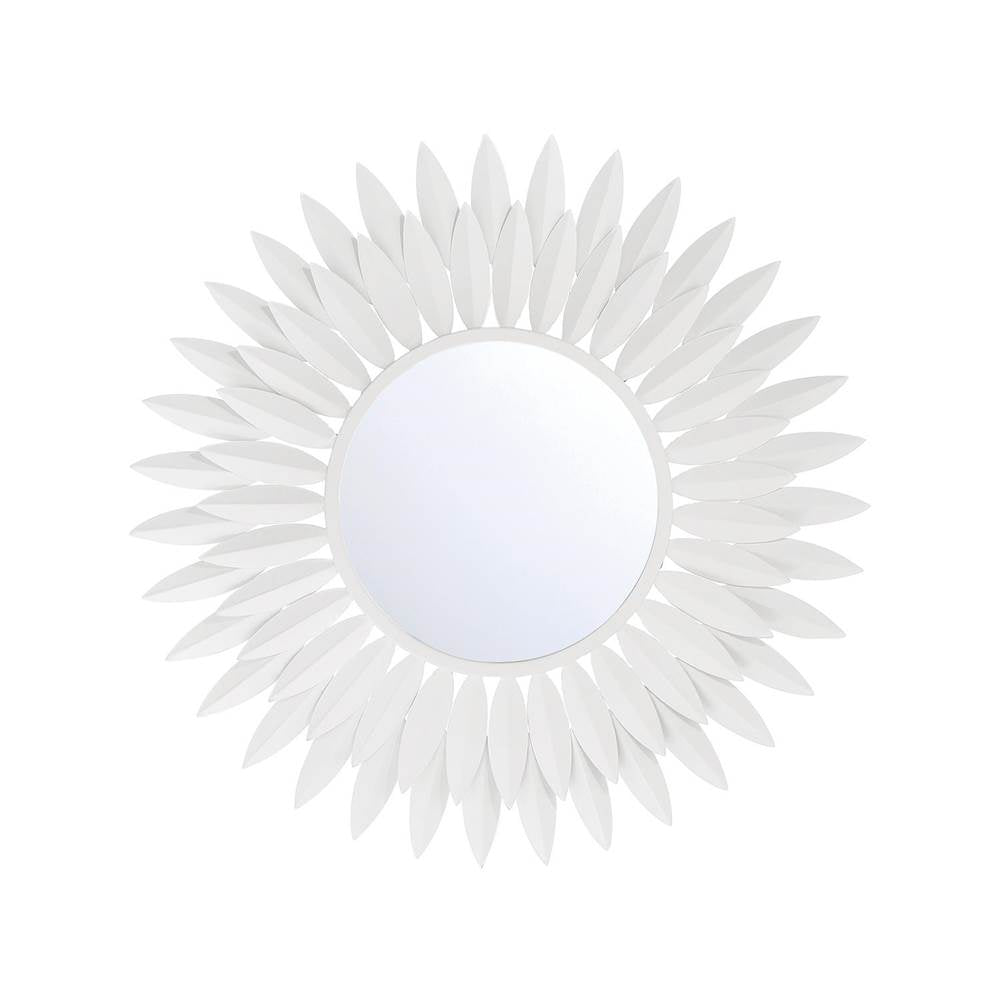 Crystorama BRH-M520-MT Matte White Broche Matte White 20in Mirror Image 1