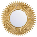 Crystorama BRH-M530-GA Antique Gold Broche Antique Gold 30in Mirror Image 1