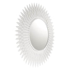 Crystorama BRH-M530-MT Matte White Broche Matte White 30in Mirror Image 5