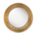 Crystorama BRH-M546-GA Antique Gold Broche 46.75'' Antique Gold Mirror Image 1