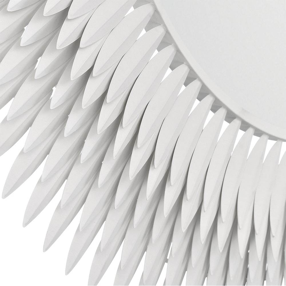 Crystorama BRH-M546-MT Matte White Broche 46.75'' Matte White Mirror Image 5