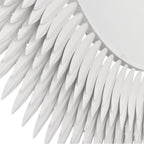 Crystorama BRH-M546-MT Matte White Broche 46.75'' Matte White Mirror Image 5