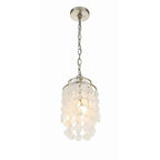 Crystorama BRI-3000-SA Antique Silver Brielle 1 Light Antique Silver Mini Chandelier Image 3