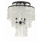 Crystorama Brielle 3 Light Dark Bronze Ceiling Mount