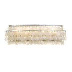 Crystorama BRI-3005-SA Antique Silver Brielle 5 Light Antique Silver Bathroom Vanity Image 1
