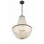 Crystorama BRI-3006-DB Dark Bronze Brielle 6 Light Dark Bronze Chandelier Image 5