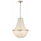 Crystorama Brielle 6 Light Dark Bronze Chandelier