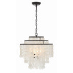 Crystorama BRI-3008-DB Dark Bronze Brielle 4 Light Dark Bronze Chandelier Image 7