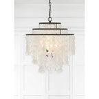Crystorama BRI-3008-DB Dark Bronze Brielle 4 Light Dark Bronze Chandelier Image 3