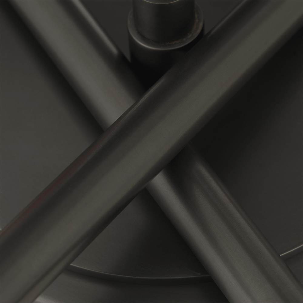 Crystorama VNC-6508-NB Bronze Noir Vance 39'' Integrated Led Bronze Noir Chandelier Image 2