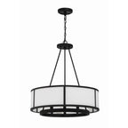 Crystorama BRY-8006-BF Black Forged Bryant 6 Light Black Forged Chandelier Image 6