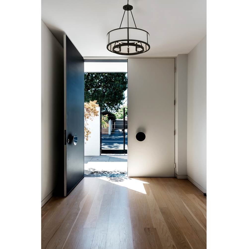 Crystorama BRY-8006-BF Black Forged Bryant 6 Light Black Forged Chandelier Image 4