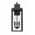 Crystorama BYR-80103-MK Matte Black Byron 3 Light Matte Black Outdoor Wall Mount Image 1